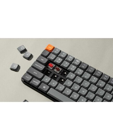 KEYCHRON K3 MAX QMK/VIA (K3M-H3) WIRELESS CUSTOM MECHANICAL KEYBOARD-BROWN SWITCH (HOT-SWAPPABLE) US