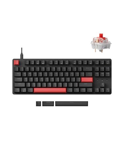 LEMOKEY X1 QMK/VIA (X1-A1) WIRED MECHANICAL KEYBOARD-RED SWITCH US LAYOUT