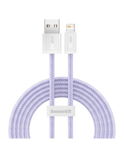 BASEUS ΚΑΛΏΔΙΟ USB ΣΕ LIGHTNING DYNAMIC 2 SERIES 2.4A 2M ΛΙΛΆ (CALD040105) (BASCALD040105)