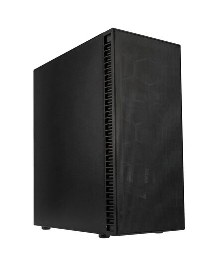 KOLINK OBSERVATORY HF MESH PWM MIDI TOWER CASE - BLACK (WITH 3X120MM BLACK PWM FANS)