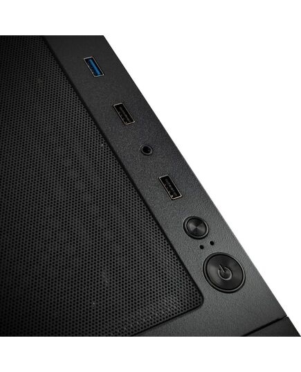 KOLINK OBSERVATORY HF MESH PWM MIDI TOWER CASE - BLACK (WITH 3X120MM BLACK PWM FANS)