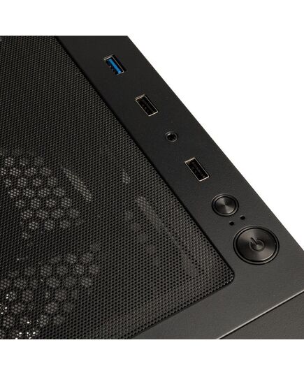 KOLINK OBSERVATORY HF PLUS GLASS ARGB PWM MIDI TOWER CASE - BLACK (WITH 6X120MM ARGB PWM FANS)