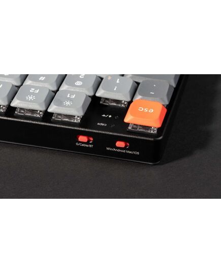 KEYCHRON K5 MAX QMK/VIA (K5M-H3) WIRELESS CUSTOM MECHANICAL KEYBOARD-BROWN SWITCH (HOT-SWAPPABLE) US