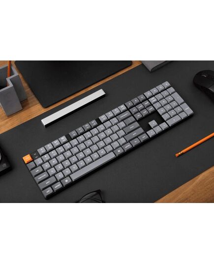 KEYCHRON K5 MAX QMK/VIA (K5M-H3) WIRELESS CUSTOM MECHANICAL KEYBOARD-BROWN SWITCH (HOT-SWAPPABLE) US