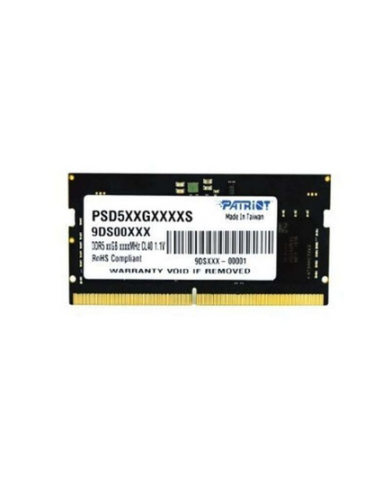 PATRIOT SIGNATURE 16GB DDR5 RAM ΜΕ ΤΑΧΎΤΗΤΑ 4800 ΓΙΑ LAPTOP