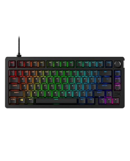 HYPERX ALLOY RISE 75 MECHANICAL GAMING KEYBOARD (US LAYOUT) - BLACK - 7G7A4AA