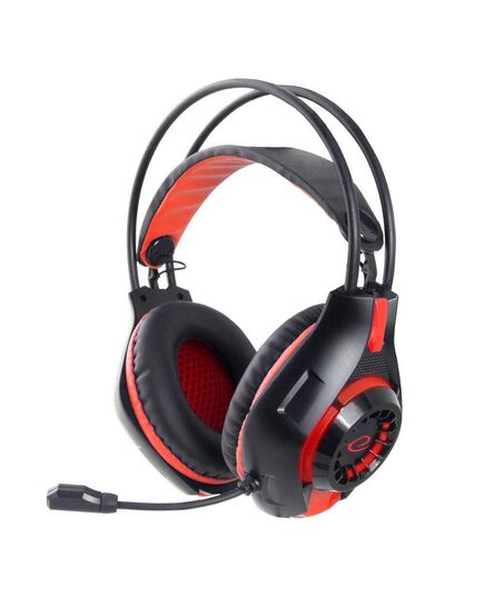 ESPERANZA DEATHSTRIKE OVER EAR GAMING HEADSET ΜΕ ΣΎΝΔΕΣΗ 3.5MM BLACK/RED (EGH420R) (ESPEGH420R)