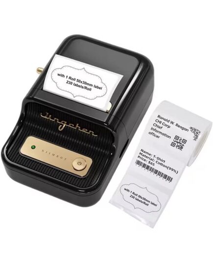 NIIMBOT B21 PORTABLE LABEL PRINTER BLACK (B21) (NIIB21)