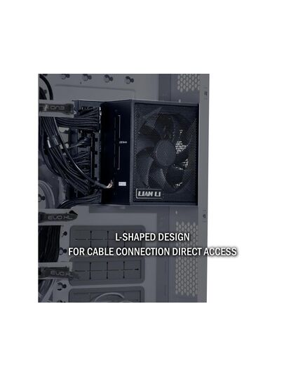 LIAN LI EDGE 850W BLACK 80+ PLATINUM, FULLY MODULAR SFX PSU