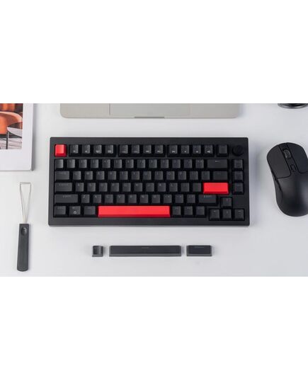 LEMOKEY X4 QMK (X4-A1) WIRED MECHANICAL KEYBOARD 75% RED SWITCH US LAYOUT