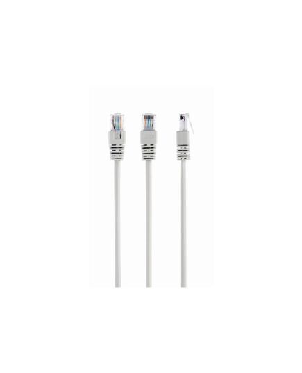 GEMBIRD U/UTP CAT.5E ΚΑΛΏΔΙΟ ΔΙΚΤΎΟΥ ETHERNET 10M ΓΚΡΙ (PP12-10M) (GEMPP12-10M)