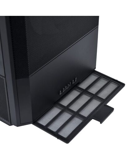 LIAN LI LANCOOL 207 BLACK - ATX PC CASE (4 ARGB FANS) 2 X FRONT 140 PWM & 2  BOTTOM 120 PWM REVERSE