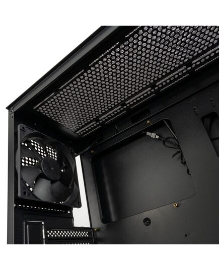 KOLINK OBSERVATORY HF MESH PWM MIDI TOWER CASE - BLACK (WITH 3X120MM BLACK PWM FANS)