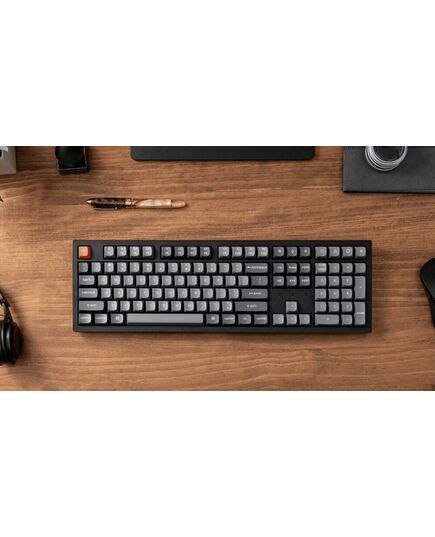 KEYCHRON K10 MAX (K10M-H1) QMK WIRELESS MECHANICAL KEYBOARD RED SWITCH RGB 100% US LAYOUT