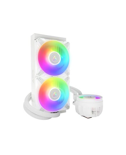 ARCTIC LIQUID FREEZER III 240MM A-RGB WHITE AIO CPU WATER COOLER 2X P12 PWM PST A-RGB FAN