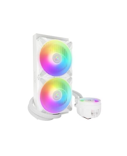 ARCTIC LIQUID FREEZER III 280MM A-RGB WHITE AIO CPU WATER COOLER 2X P14 PWM PST A-RGB FAN