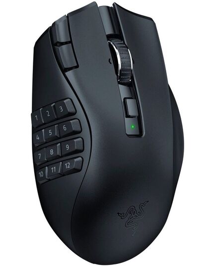 RAZER NAGA V2 HYPERSPEED - WIRELESS MMO GAMING MOUSE - 30K DPI - 2.4GHZ / BLUETOOTH - 19 BUTTONS