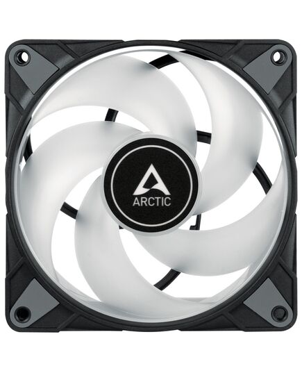 ARCTIC P12 PWM PST RGB 0DB – 120MM PRESSURE OPTIMIZED CASE FAN | PWM CONTROLLED SPEED WITH PST | RGB