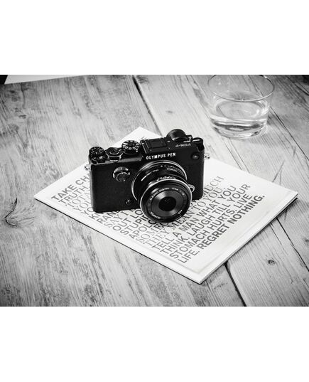 OLYMPUS 17MM 1:1.8 BLACK M.ZUIKO DIGITAL (EW-M1718) LENSE MICRO FT