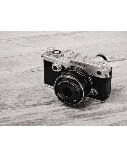 OLYMPUS 17MM 1:1.8 BLACK M.ZUIKO DIGITAL (EW-M1718) LENSE MICRO FT
