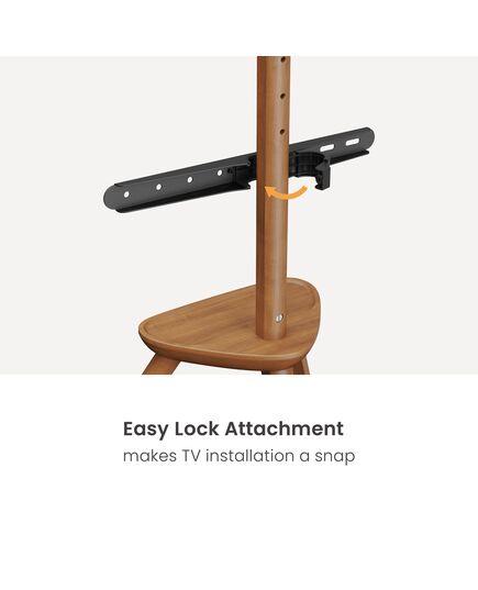 BRATECK ΒΆΣΗ ΔΑΠΈΔΟΥ FS35-44F-02 ΓΙΑ ΤΗΛΕΌΡΑΣΗ 45-65" ΈΩΣ 40KG, ΜΕ ΡΆΦΙ