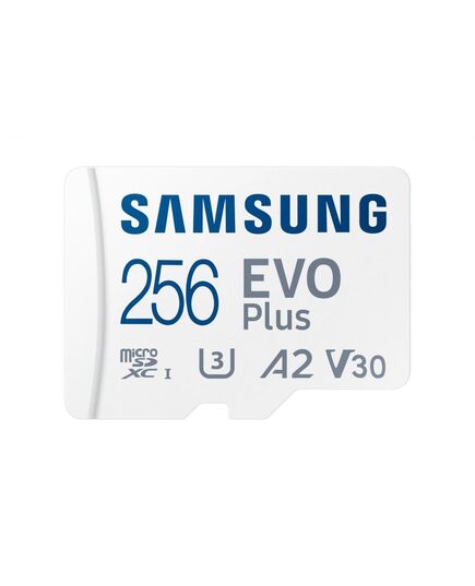 SAMSUNG EVO PLUS (2021) MICROSDXC 256GB CLASS 10 U3 V30 A2 UHS-I WITH ADAPTER (MB-MC256SA/EU) (SAMMB-MC256SA-EU)