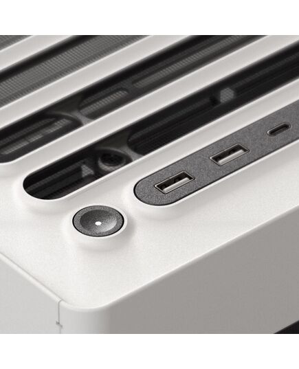 HAVN HS 420 VGPU WHITE PREMIUM MIDI TOWER CASE - WITH VERTICAL GPU SUPPORT