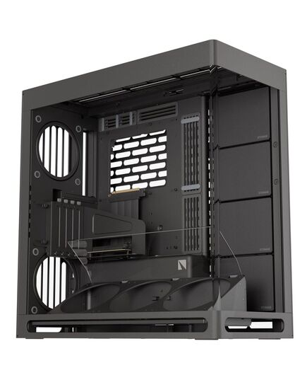 HAVN HS 420 VGPU BLACK PREMIUM MIDI TOWER CASE - WITH VERTICAL GPU SUPPORT