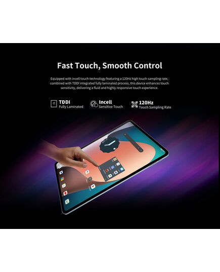TECLAST TABLET T60 PLUS, 12", 6/128GB, 4G, ANDROID 14, 8000MAH, ΜΠΛΕ