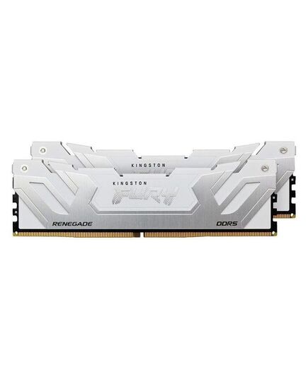 KINGSTON MEMORY CUDIMM KF584CU40RWK2-48 FURY RENEGADE WHITE DDR5, 8400MT/S, 48GB KIT OF 2