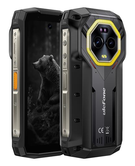 ULEFONE SMARTPHONE ARMOR MINI 20, 4.7", 8/256GB, 4G, 6200MAH, IP68/IP69K, ΜΑΎΡΟ