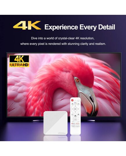 H96 MAX TV BOX H313, 4K, 2/16GB, WIFI 6, BLUETOOTH, ANDROID 14