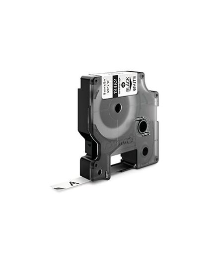 ΤΑΙΝΊΑ ΕΤΙΚΕΤΟΓΡΆΦΟΥ DYMO IND RHINO TAPE PERMANENT POLYESTER BLACK ON WHITE 9MM (S0718240) (DYM18482)
