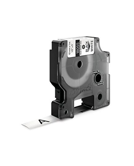 ΤΑΙΝΊΑ ΕΤΙΚΕΤΟΓΡΆΦΟΥ DYMO IND RHINO TAPE BLACK ON WHITE 12MM (S0718300) (DYM18055)