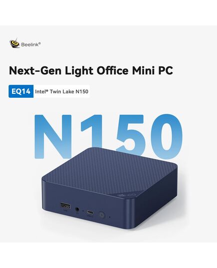 BEELINK MINI PC EQ14, INTEL N150, 16GB, 500GB M.2, WINDOWS 11 PRO