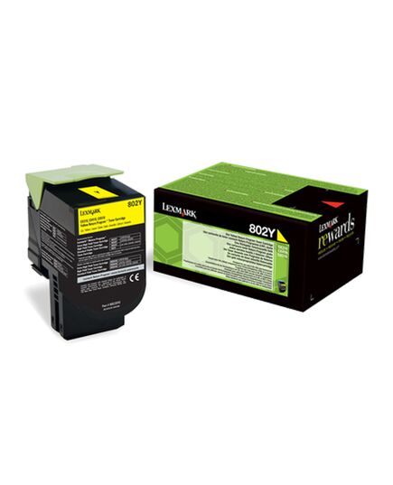 TONER LEXMARK 80C20Y0 YELLOW (80C20Y0) (LEX80C20Y0)