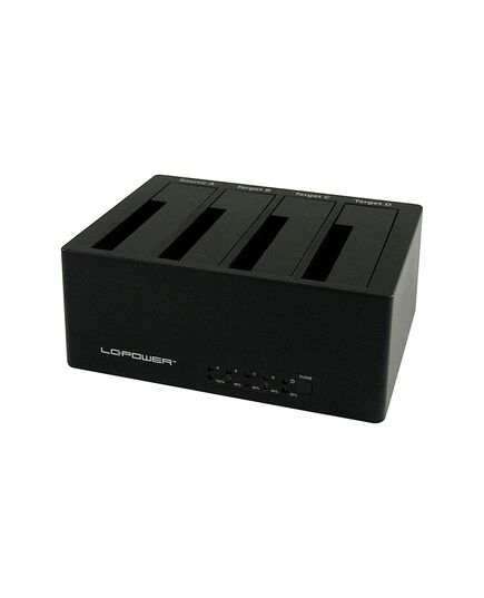 LC-POWER DOCKING STATION ΣΚΛΗΡΏΝ ΔΊΣΚΩΝ SATA 2.5"/3.5 ''USB 3.0(LC-DOCK-U3-4B) (LCDOCK-U3-4B)
