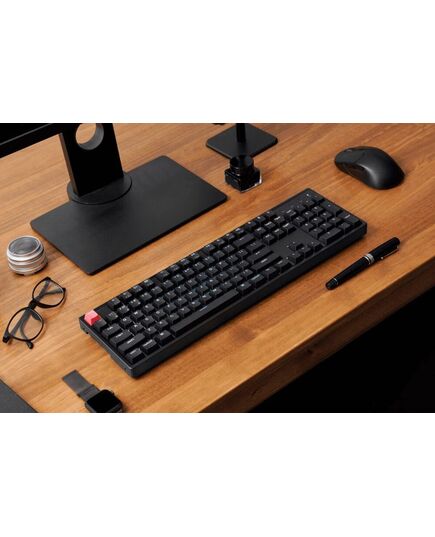 KEYCHRON K10 V2 (K10X-B3) QMK WIRELESS MECHANICAL KEYBOARD BROWN SWITCH RGB 100% US LAYOUT