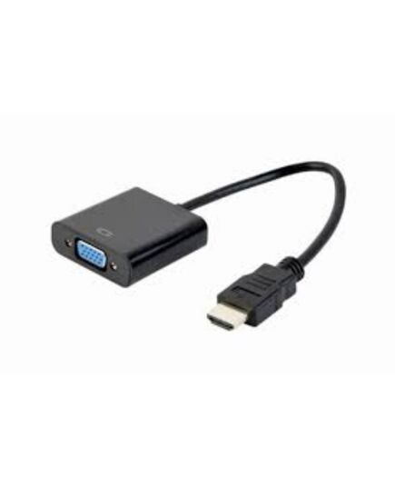 GEMBIRD A-HDMI-VGA-04 ADAPTER HDMI-A(M) ->VGA (F), ON CABLE, BLACK (A-HDMI-VGA-04) (GEMA-HDMI-VGA-04)
