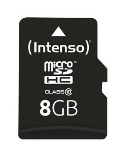 INTENSO MICROSDHC CARD  8GB CLASS 10 (3413460) (NSO3413460)