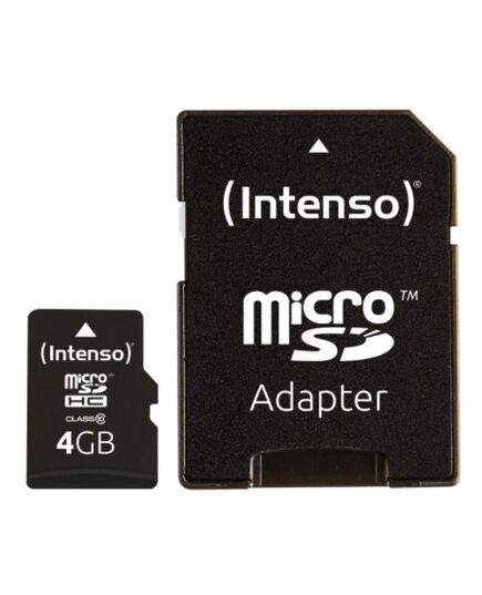 INTENSO MICROSDHC CARD  4GB CLASS 10 (3413450) (NSO3413450)