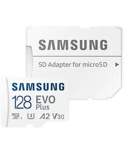 SAMSUNG EVO PLUS MICROSDXC 128GB CLASS 10 U3 UHS-I WITH ADAPTER (MB-MC128SA/EU) (SAMMB-MC128SA-EU)