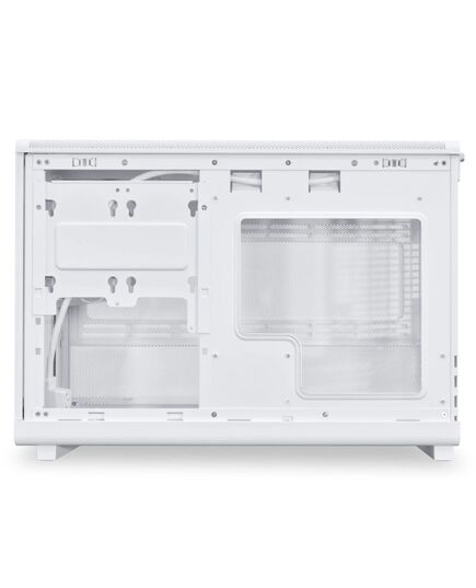 LIAN LI DAN CASE A3 WOOD WHITE - M-ATX ALL MESH STEEL-FABRIC PC CASE FROM DANIEL HANSEN