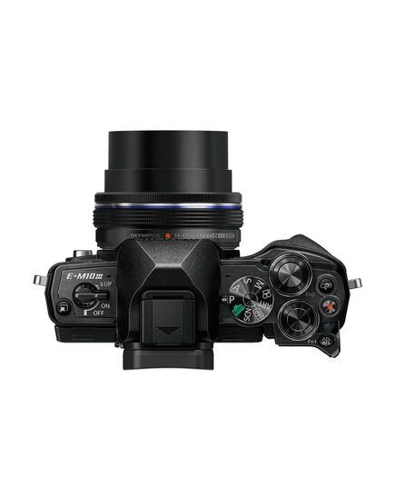OLYMPUS 14-42MM 1:3.5-5.6 EZ BLACK M.ZUIKO DIGITAL (EZ-M1442EZ) LENSE MICRO FT