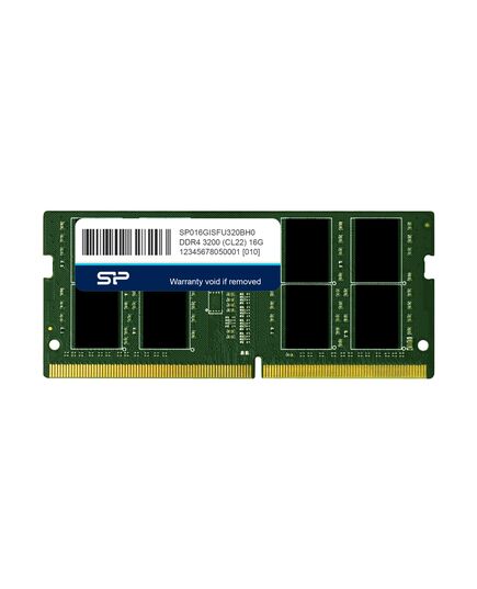 SILICON POWER INDUSTRIAL ΜΝΉΜΗ DDR4 SODIMM SP016GISFU320BH0, 16GB, 3200MHZ, CL22, -20~95 °C