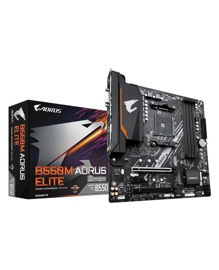 GIGABYTE B550M AORUS ELITE MOTHERBOARD MICRO ATX ΜΕ AMD AM4 SOCKET (B550M AORUS ELITE) (GIGB550M-AORUS-ELITE)