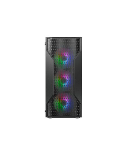 CC-COUGAR CASE MX110 MESH-G RGB TEMPERED GLASS MIDDLE ATX BLACK (4X120MM RGB FANS PREINSTALLED)