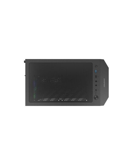 CC-COUGAR CASE MX110 MESH-G RGB TEMPERED GLASS MIDDLE ATX BLACK (4X120MM RGB FANS PREINSTALLED)