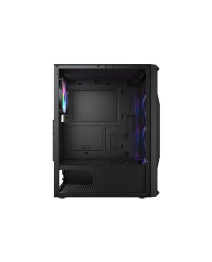 CC-COUGAR CASE MX110 MESH-G RGB TEMPERED GLASS MIDDLE ATX BLACK (4X120MM RGB FANS PREINSTALLED)