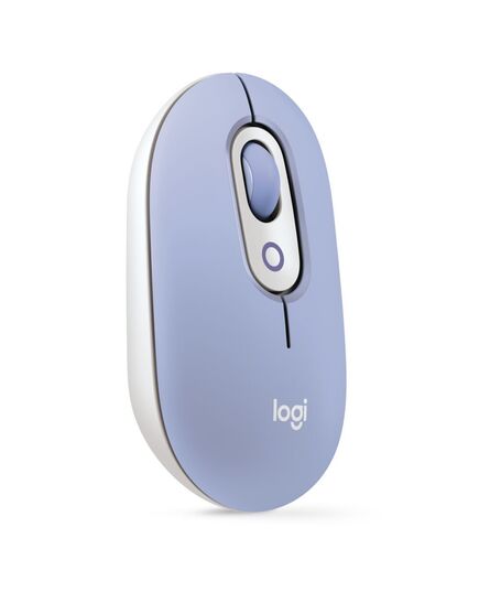 LOGITECH MOUSE POP WIRELESS WITH EMOJI BUTTON LILAC